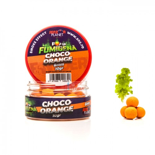 Tопчета Пушещи Pop-Up Fumigena Method Feeder Choco Orange 6 мм 10 г - Senzor Planet Tопчета Пушещи Pop-Up Fumigena Method Feeder Choco Orange 6 мм 10 г - Senzor Planet